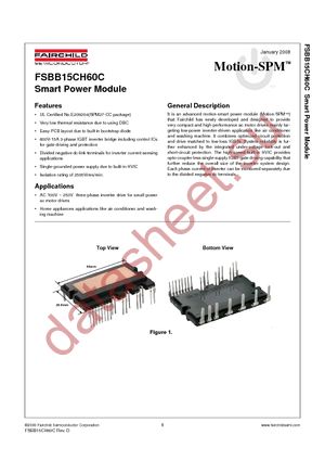 FSBB15CH60C datasheet  
